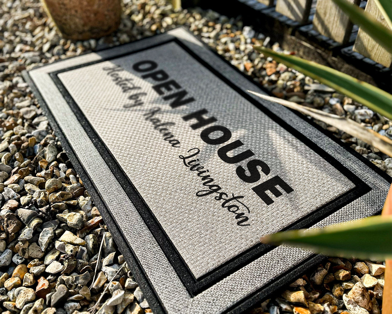 Open House Doormat - Realtor Gift