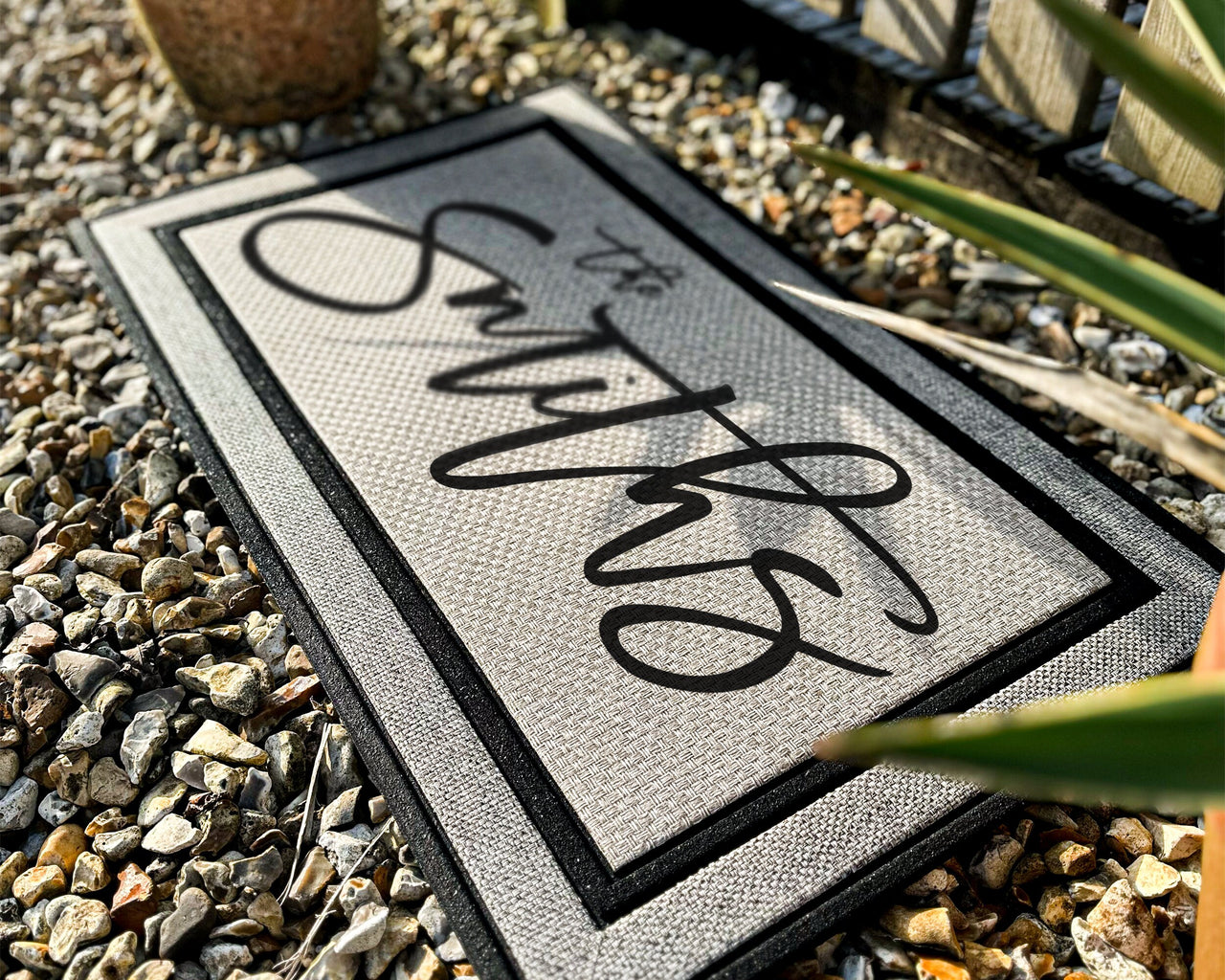 Custom Family Name Doormat - Personalized Doormat