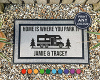 Thumbnail for Personalized Camping Doormat - Custom RV Door Mat