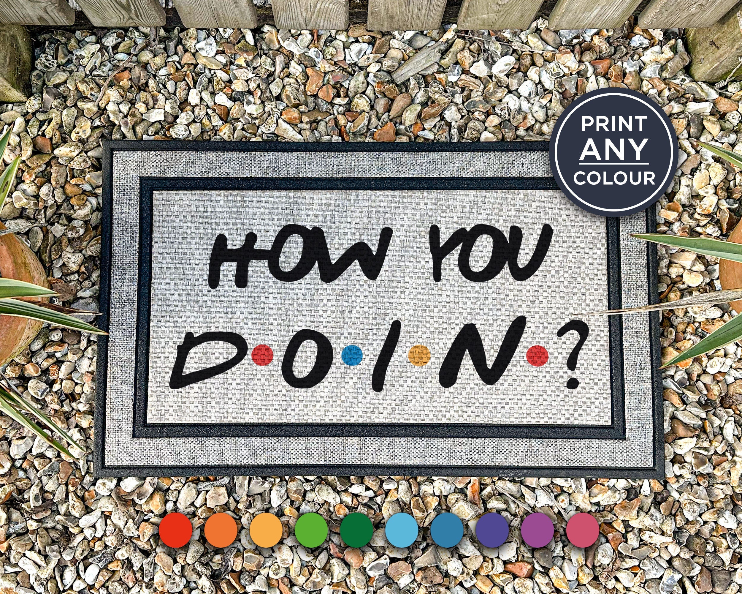 How You Doin Doormat - Friends Doormat
