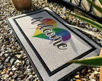 Thumbnail for Welcome Rainbow Doormat - Gay Pride Doormat
