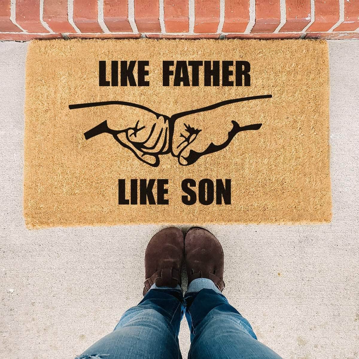 Like Father Like Son - Doormat